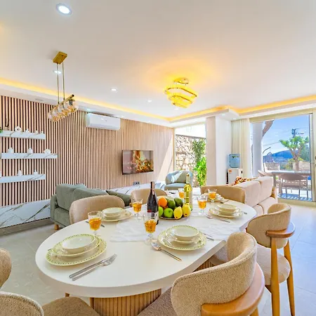 Stunning Modern Duplex In Kalkan بيت للعطل