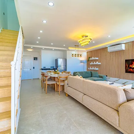 Stunning Modern Duplex In Kalkan *