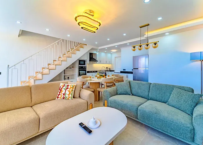 Stunning Modern Duplex In Kalkan Kaș